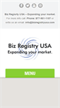 Mobile Screenshot of bizregistryusa.com